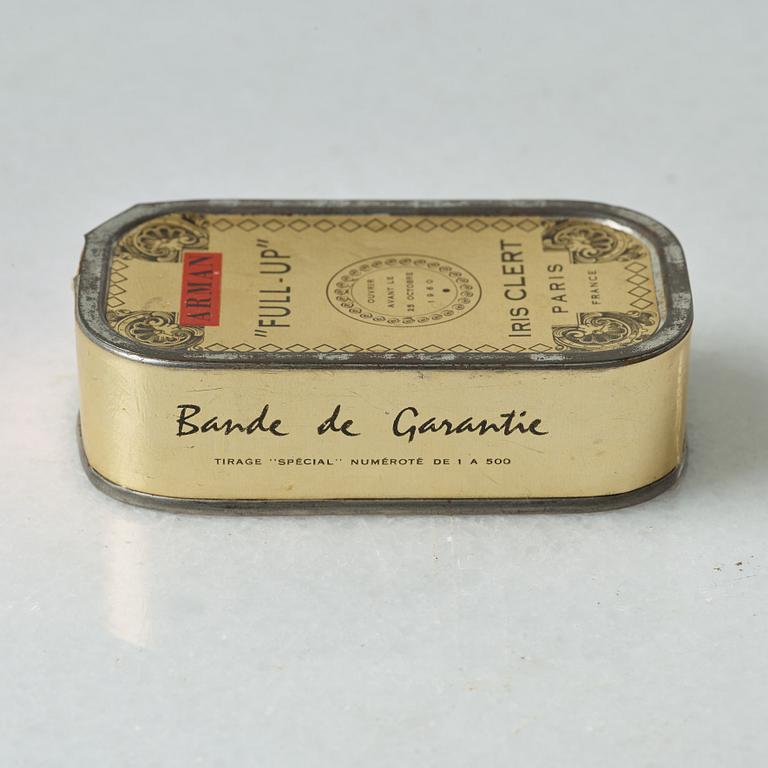 FERNANDEZ ARMAN, mixed media object signed Arman and numered 99. Multiple.