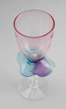 POKAL, glas, Kjell Engman, Kosta Boda.