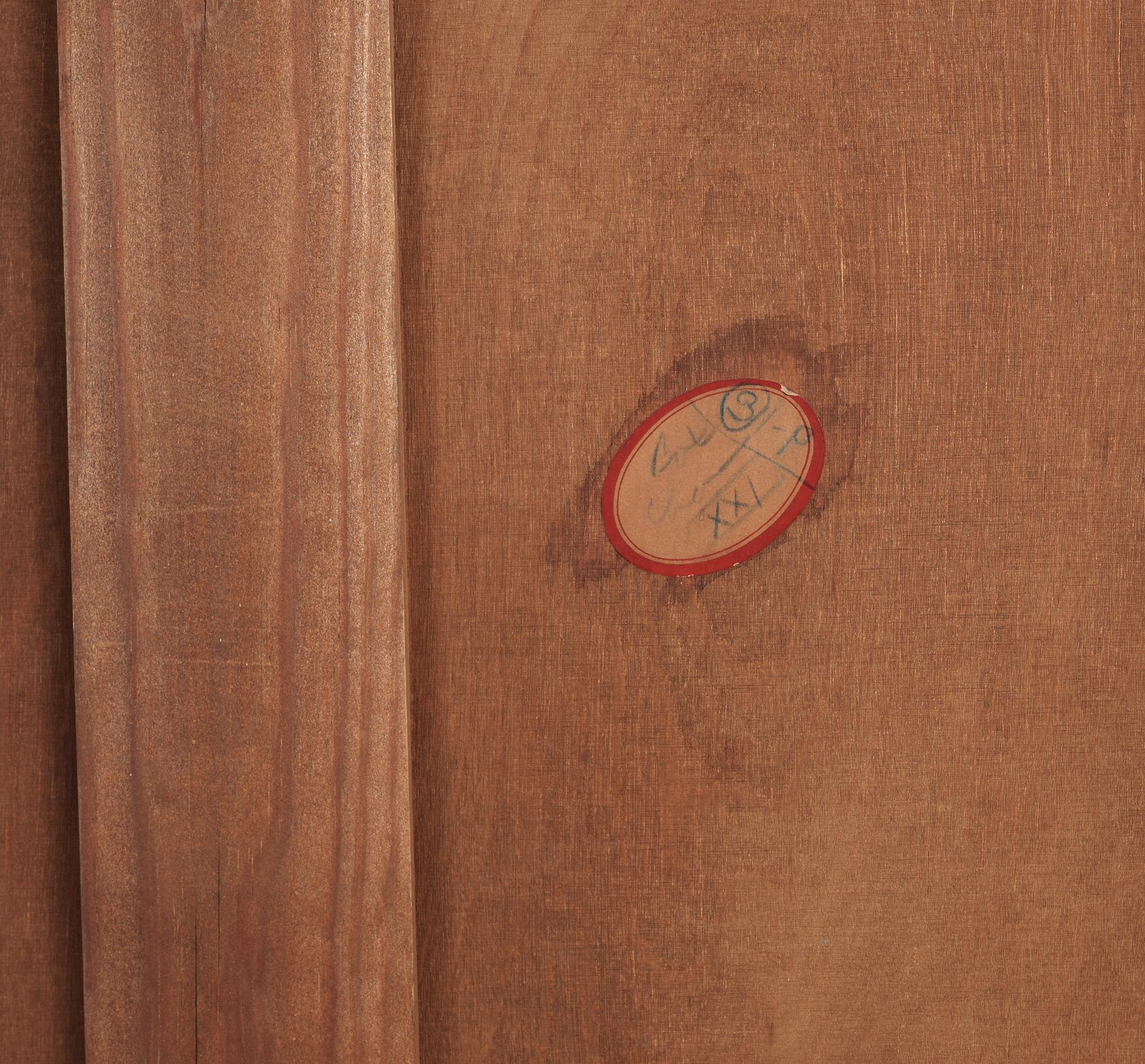 OSCAR NILSSON, praktskåp, Wickman & Nybergs Möblerings- och Snickeriverkstad, Stockholm 1926.