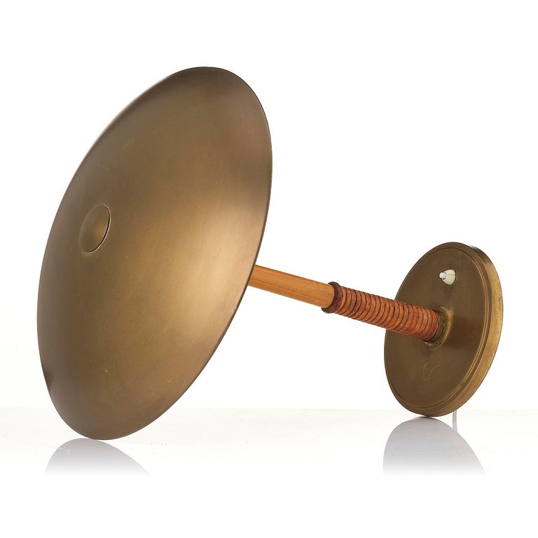 Harald Notini, bordslampa, modell 15525, Arvid Böhlmarks Lampfabrik, Stockholm, 1950-tal.