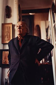 304. Gisèle Freund, "André Breton, Paris, 1956".