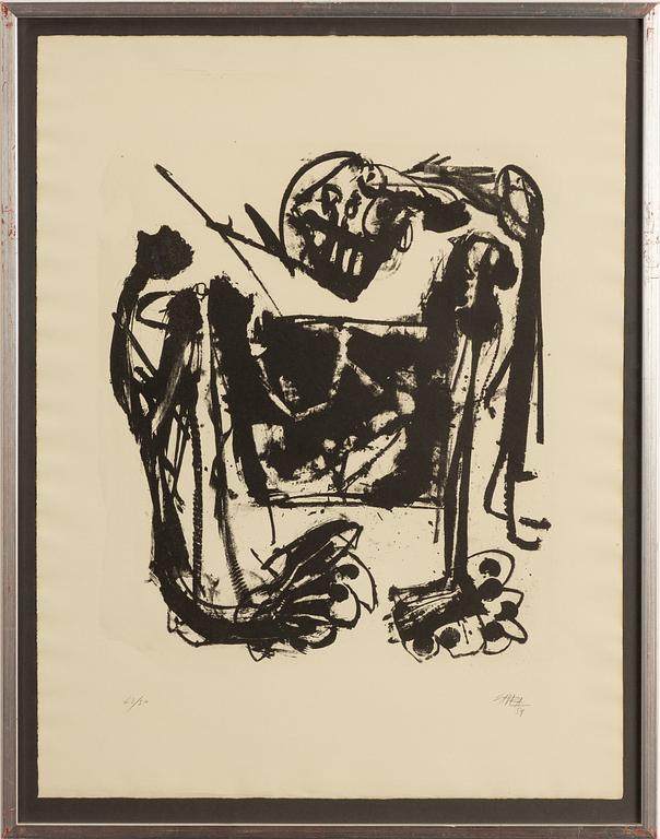 Antonio Saura, Utan titel.