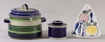 PARTI PORSLIN, 3 delar, Rörstrand.