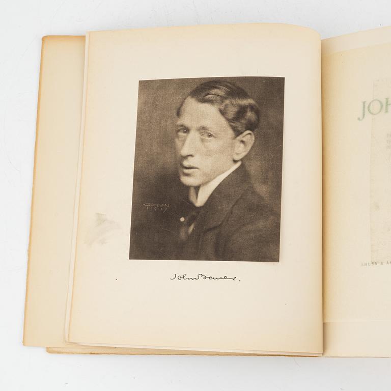 "John Bauer: trettio bilder i mezzotypi till ett urval sagor i bland Tomtar och troll åren 1907-1915", Stockholm, 1918.