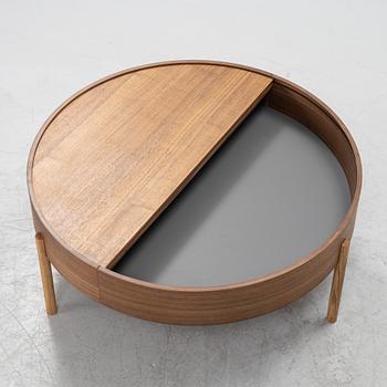 Smith Matthias & Ditte Vad,  an 'Arc' walnut coffee table, Woud, 2021.