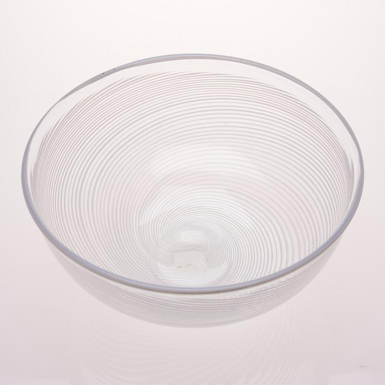 SKÅL, glas, signerad Johannes Rantasalo, Lasisirkus, Nuutajärvi.
