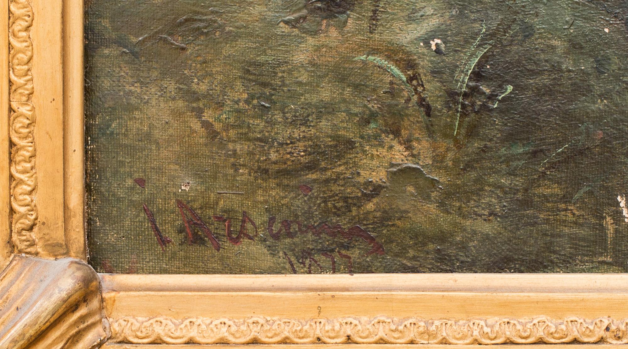 JOHN GEORG ARSENIUS, olja på duk, signerad och daterad 1895 (?).