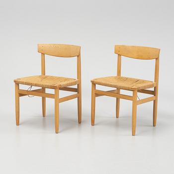 Børge Mogensen, a set of six 'Öresundä chairs from Karl Andersson & Säner.