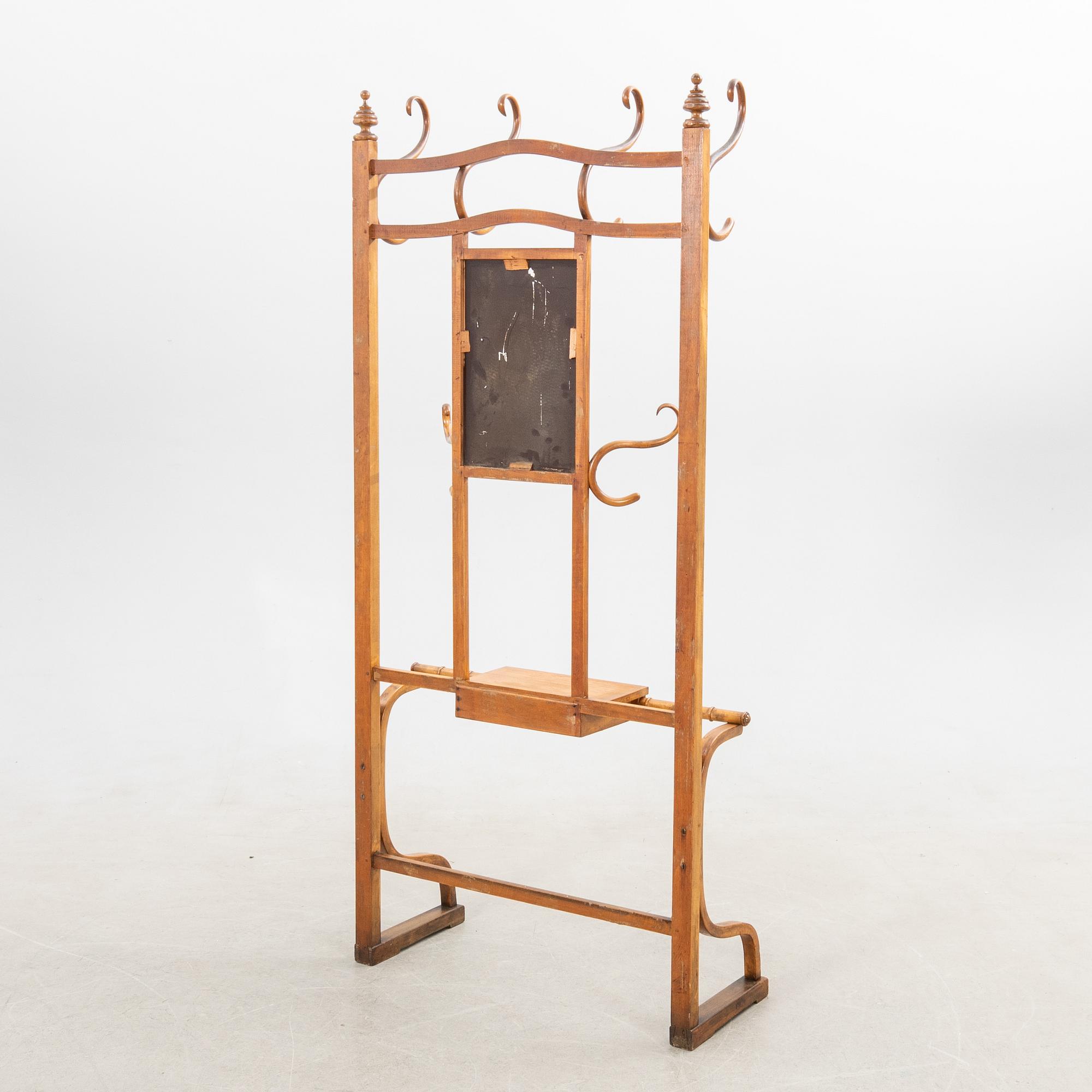 Hall furniture/coat rack, Art Deco style, 20th century.