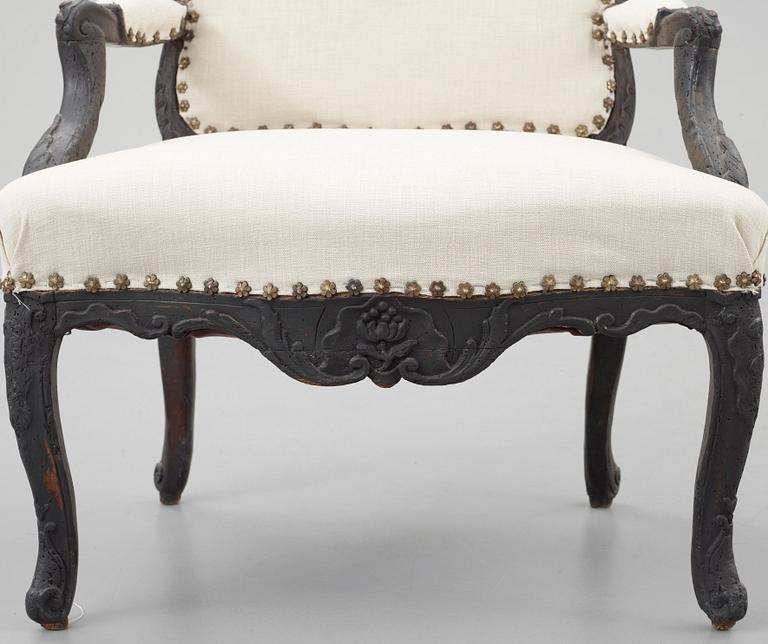 KARMSTOL, Louis XV, 1700-tal.