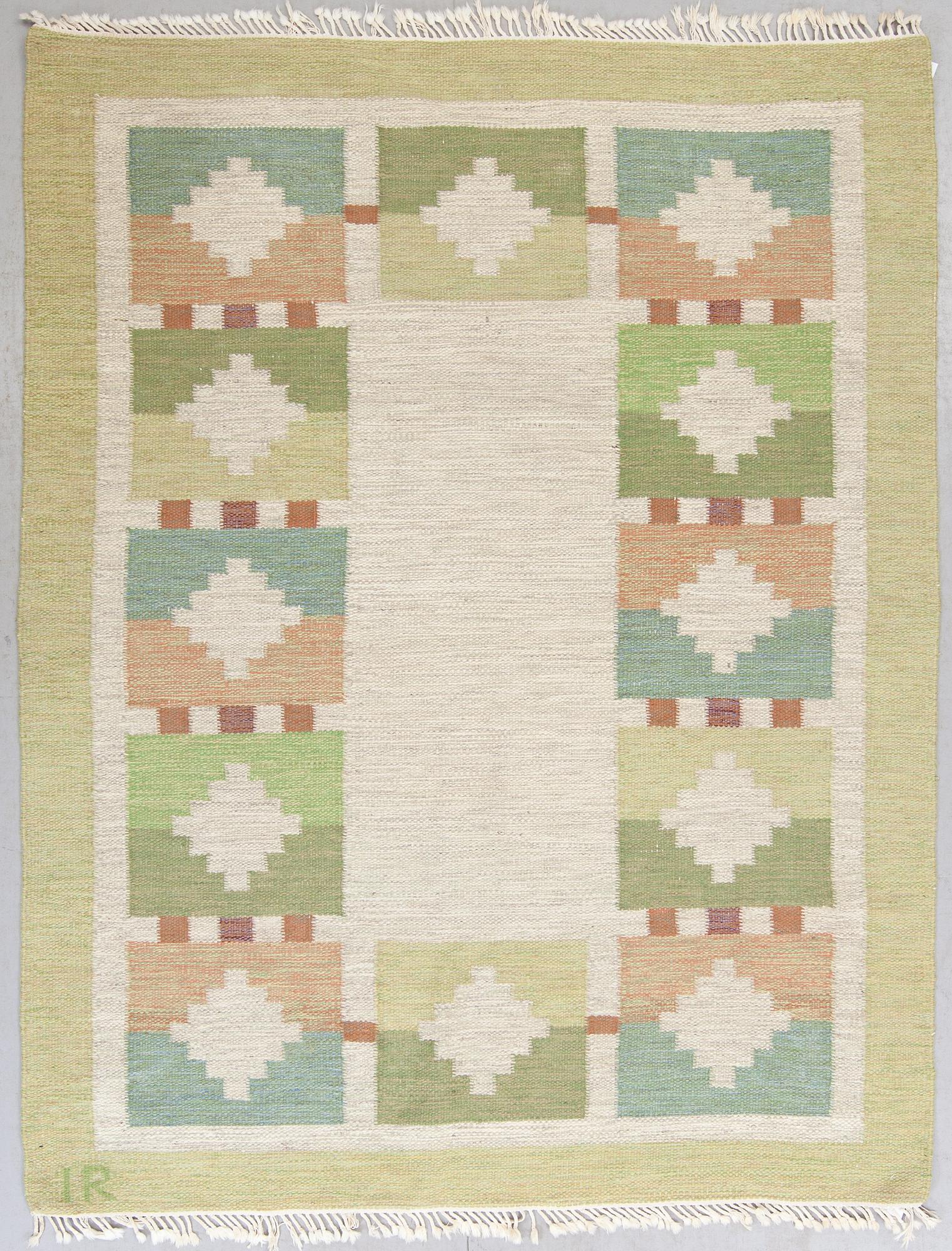 MATTA, rölakan, signerad IR (Ida Rydelius), 1900-talets mitt, ca 219x169.
