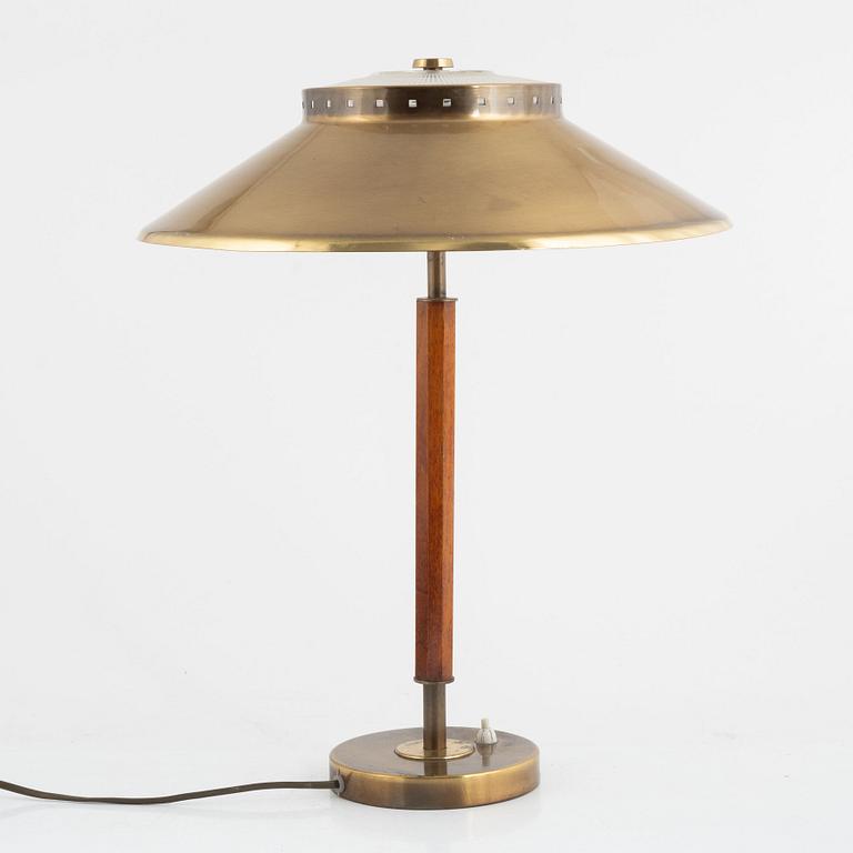 Boréns, a table lamp, model "B8445", Borås, Sweden 1940s. Provenance Sven Lundh.
