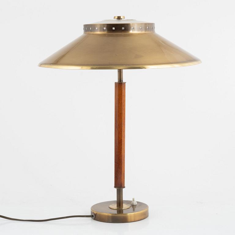 Boréns, bordslampa, modell "B8445", Borås, 1940-tal. Proveniens Sven Lundh.