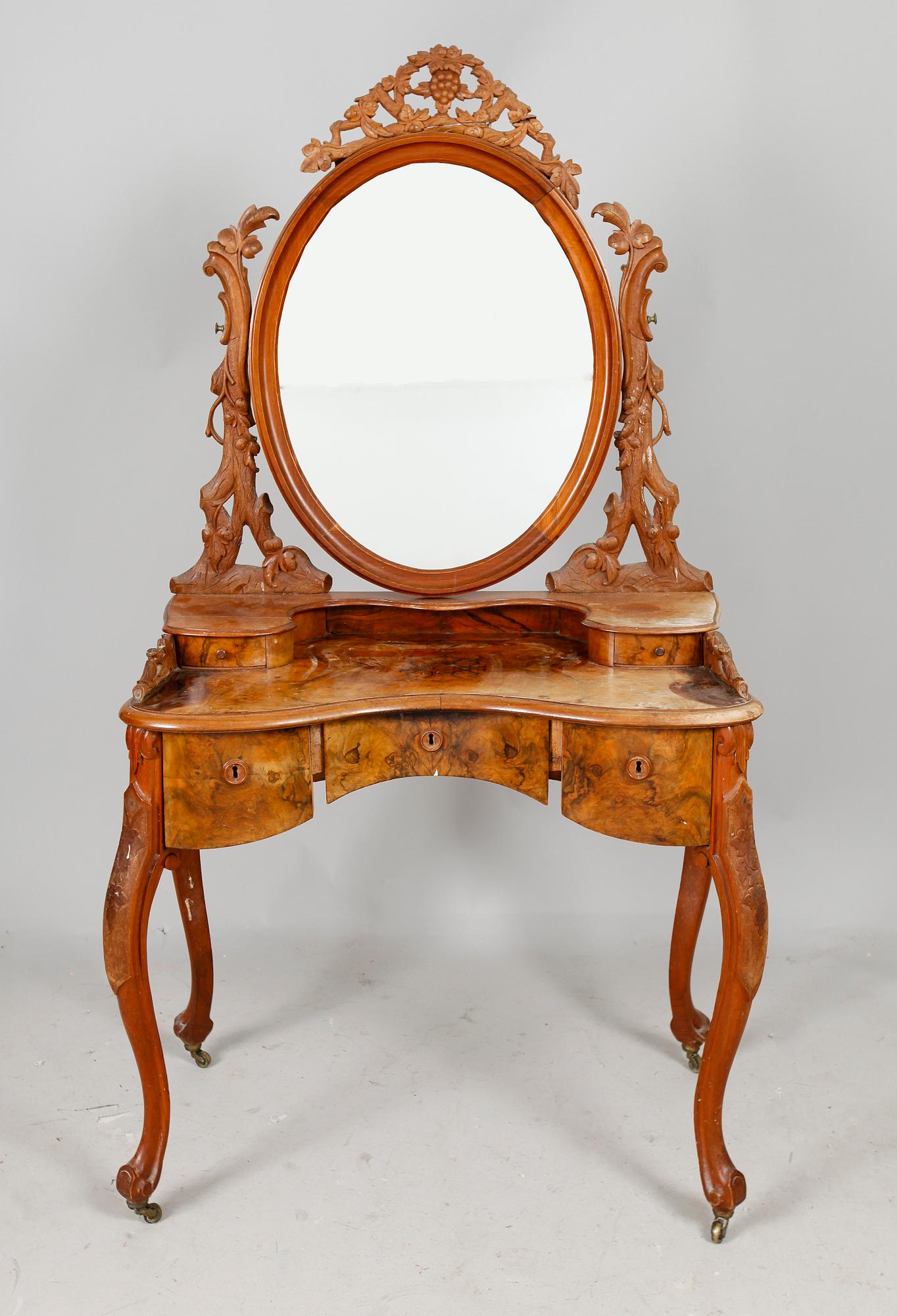 TOALETTBORD, sent 1800-tal.