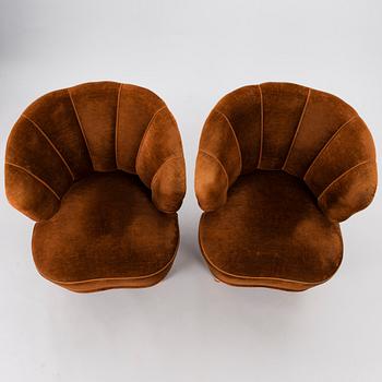 A 1950s 3-piece  sofa suite for Asko Finland.