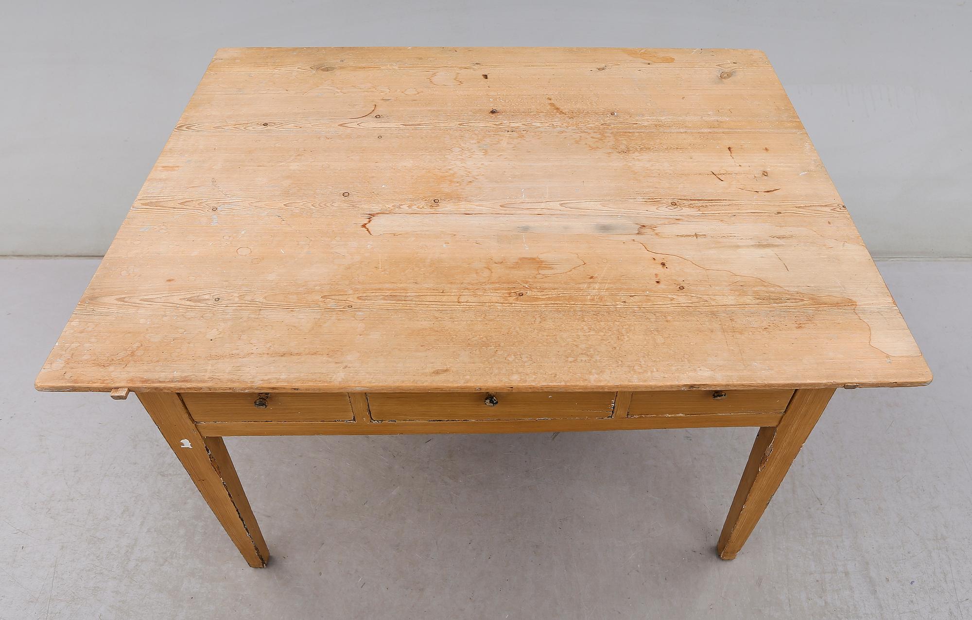 BORD, allmoge, 1800-talets mitt.