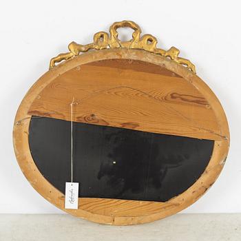 Mirror, Gustavian style, first half of the 20th century.