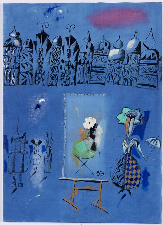 Madeleine Pyk, Friluftsmålaren.