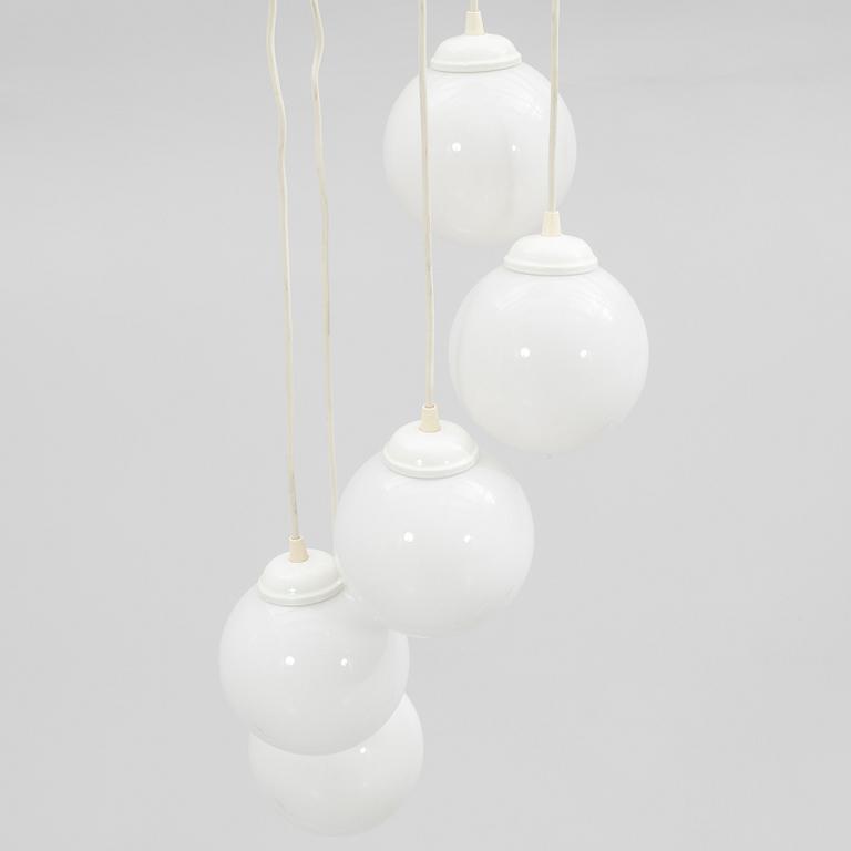 Ceiling lamp, second half of the 20th century.