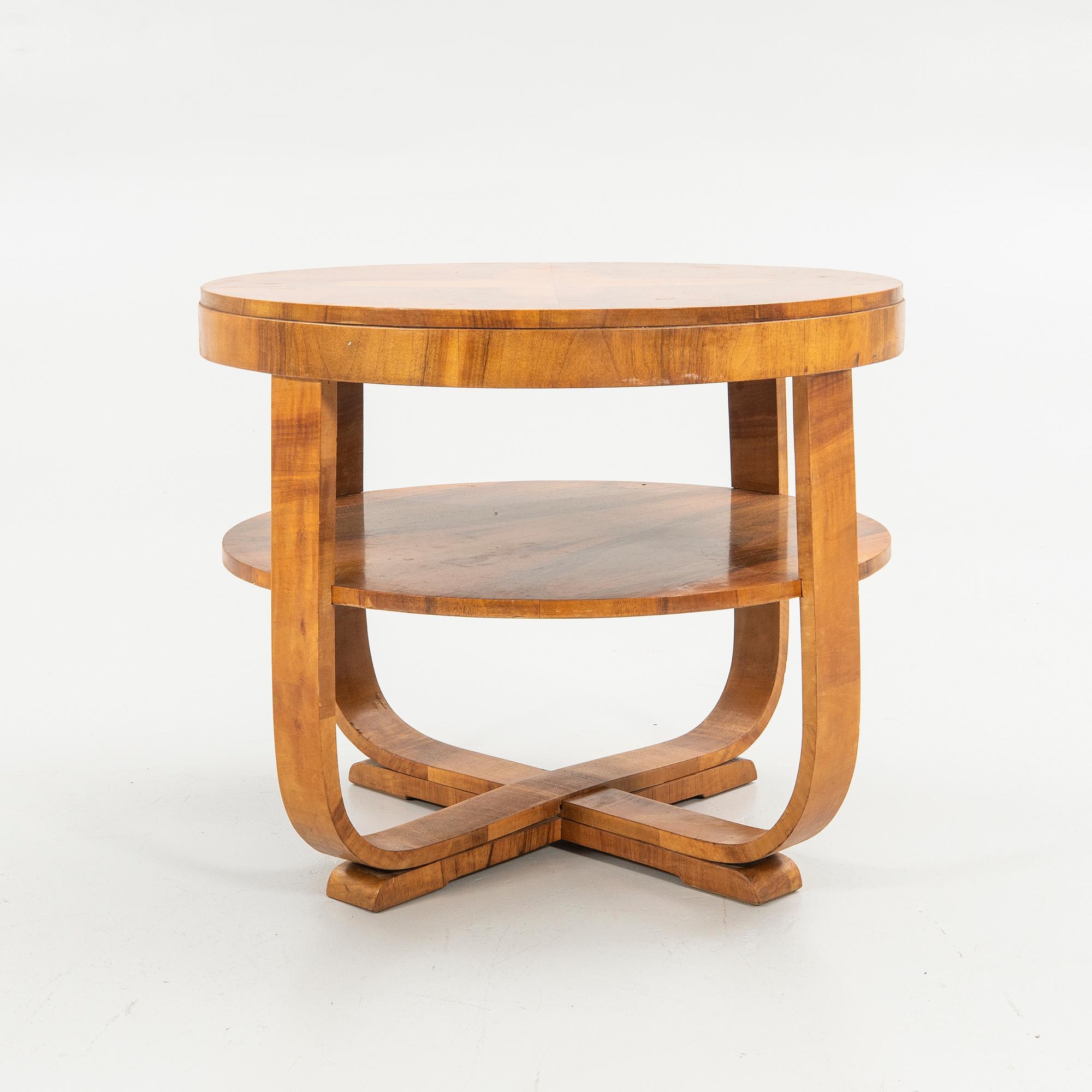 Coffee table, Art Deco, first half of the 20th century.