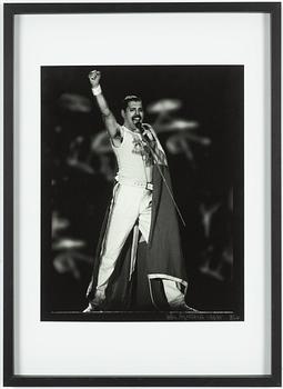Peter Kjellerås, "Freddie Mercury, Råsunda", 1986.
