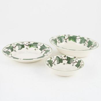 A 51 piece 'Napoleon Ivy' dinner service, Wedgwood.