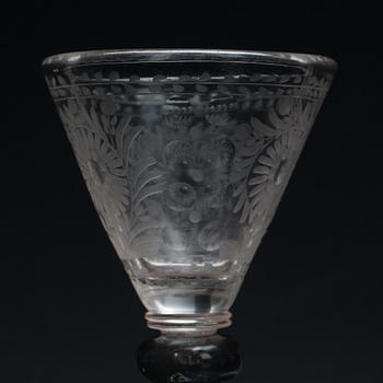 GLAS, barock, Böhmen, 1700-tal.