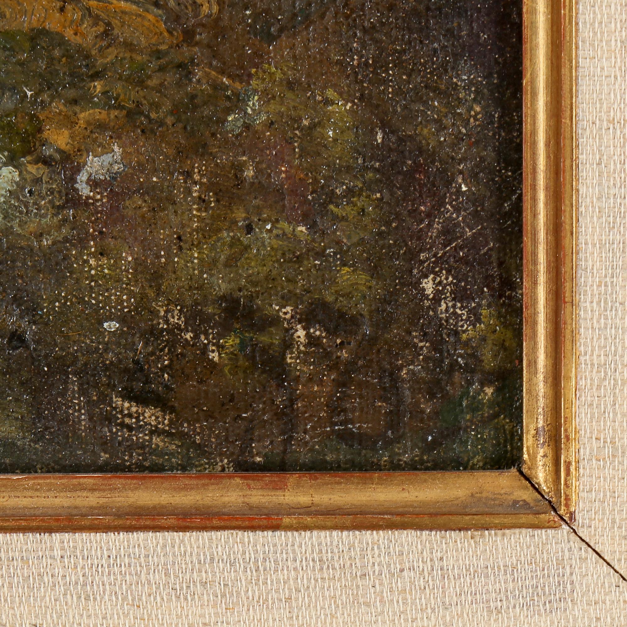 JOHAN TIRÈN, olja på papppannå, monogramsignerad och intygad a tergo.