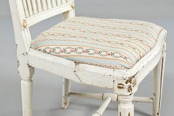 STOLAR, 4 st, gustavianska, 1700-tal.