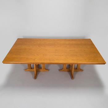 Eliel Saarinen, ruokapöytä ja tuoleja, 6 kpl, "Cranbrook", Adelta Oy, 1900-luvun loppu.