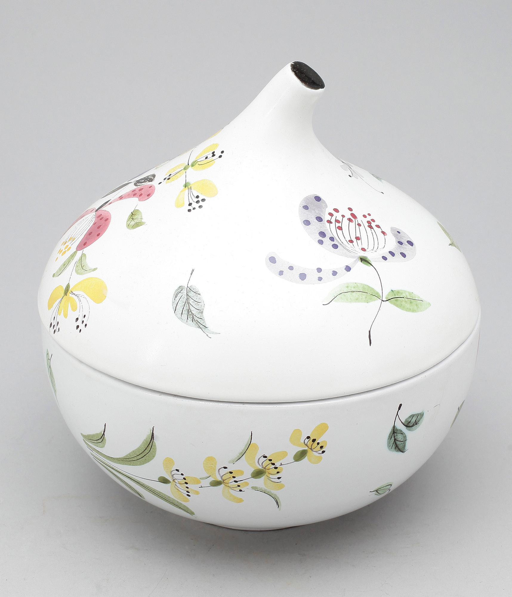 TERRIN, fajans, Stig Lindberg, Gustavsberg Studio 1940-50-tal.