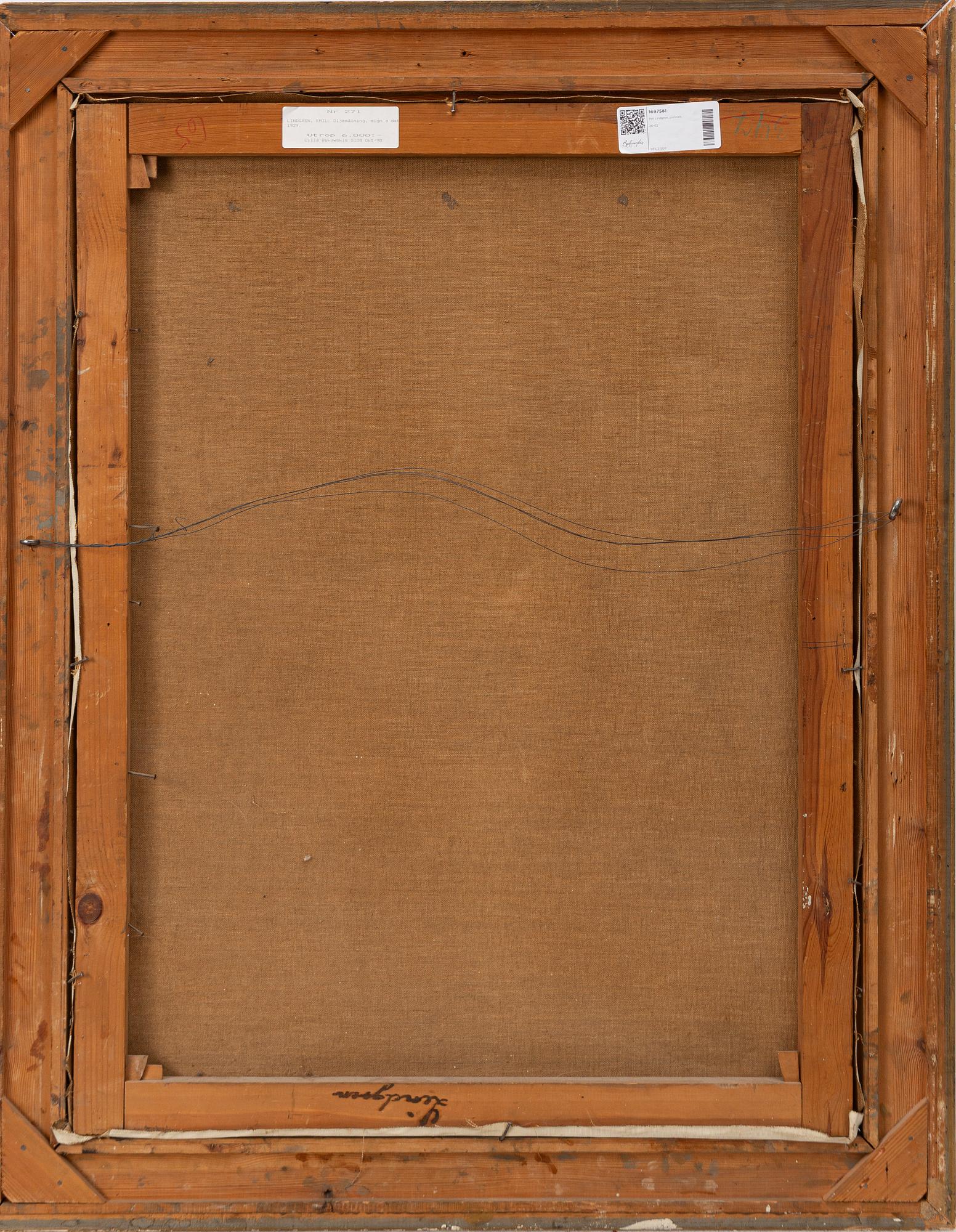 Emil Lindgren, The letter.