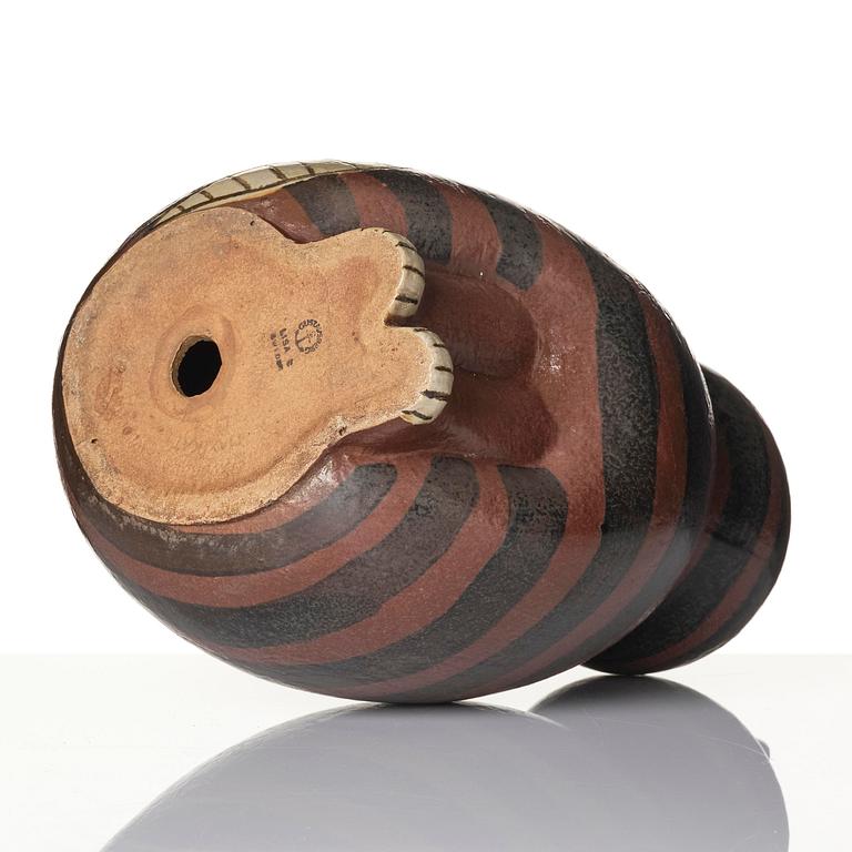 Lisa Larson, "Maxikatt", a stoneware sculpture of a cat, Gustavsberg, from the series "Stora Zoo".