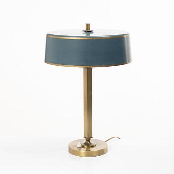 Einar Bäckströms Metallvarufabrik, Table lamp, model 7407, mid-20th century.