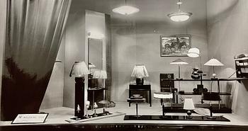 Erik Tidstrand, a table lamp, model "27222", Nordiska Kompaniet 1920-30s.