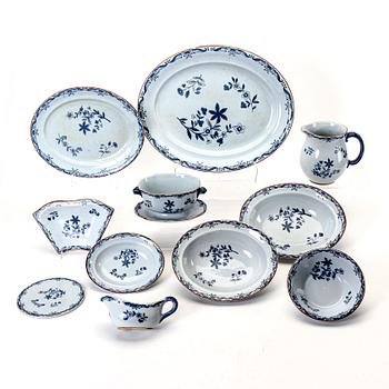 Service "Ostindia" 57 pcs Rörstrand flintware, second half of the 20th century.