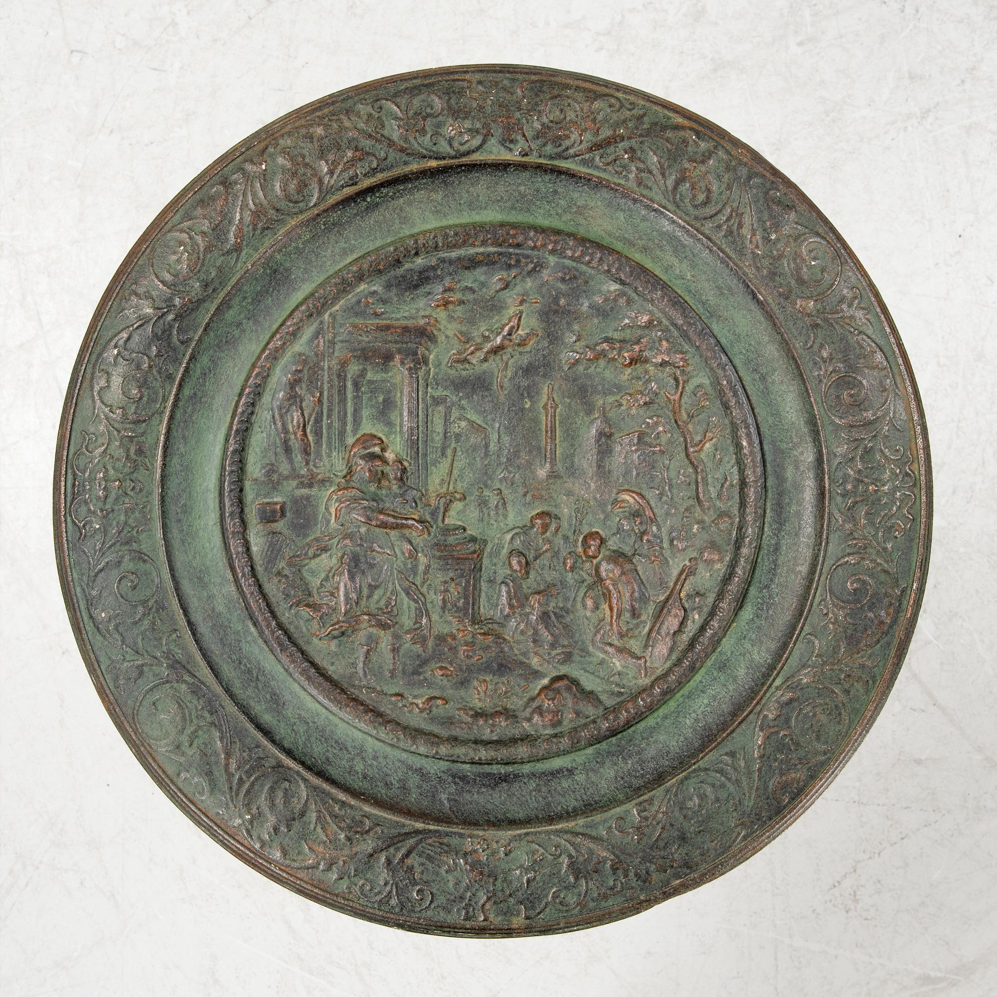 A cast iron table,  W.Wiklunds Gjutjern, Stockholm, around 1900.