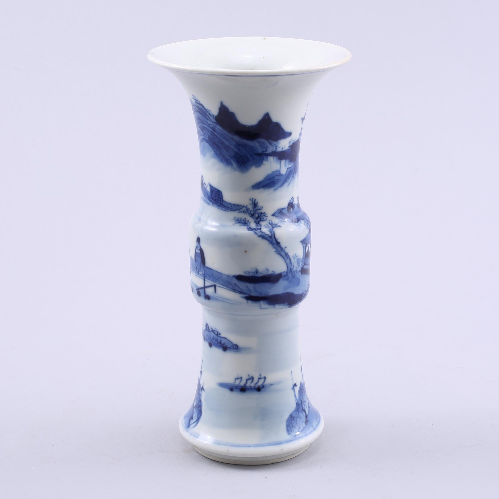 VAS, porslin, Kina, omkring sekelskiftet 1900.