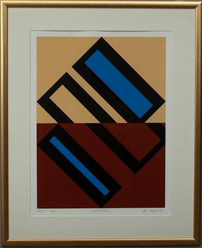 PAUL OSIPOW, serigrafi, sign. och dat. -90.