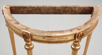 KONSOLBORD, gustavianskt, 1700-tal.