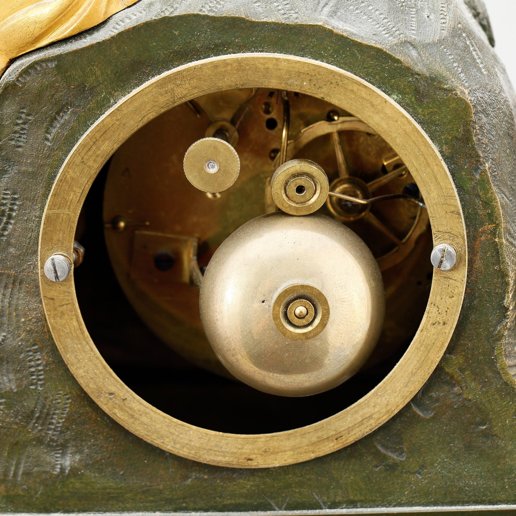 BORDSPENDYL, senempire, 1800-tal.