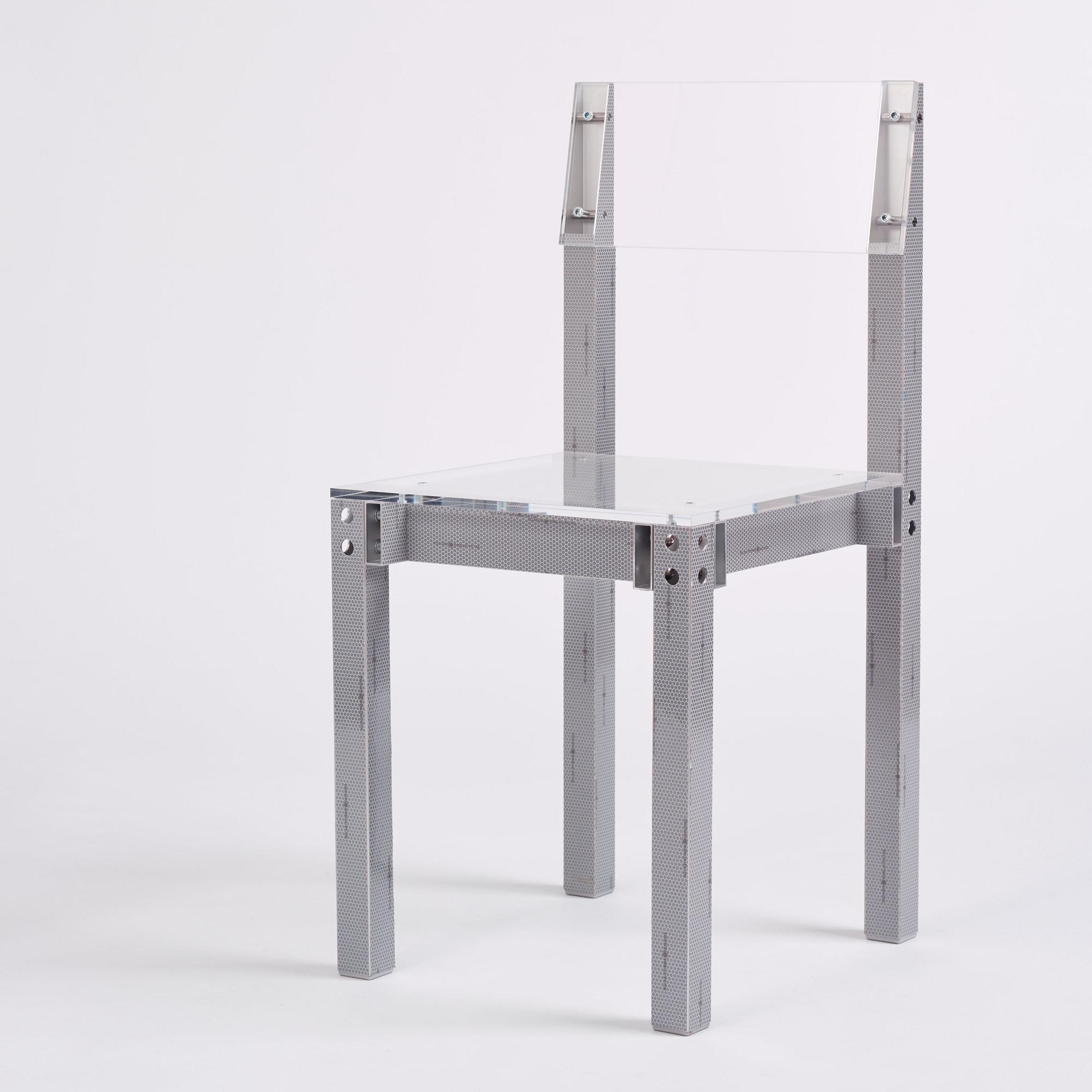 Fredrik Paulsen, stol, unik, "Chair One, Aphex Grin", JOY, 2024.