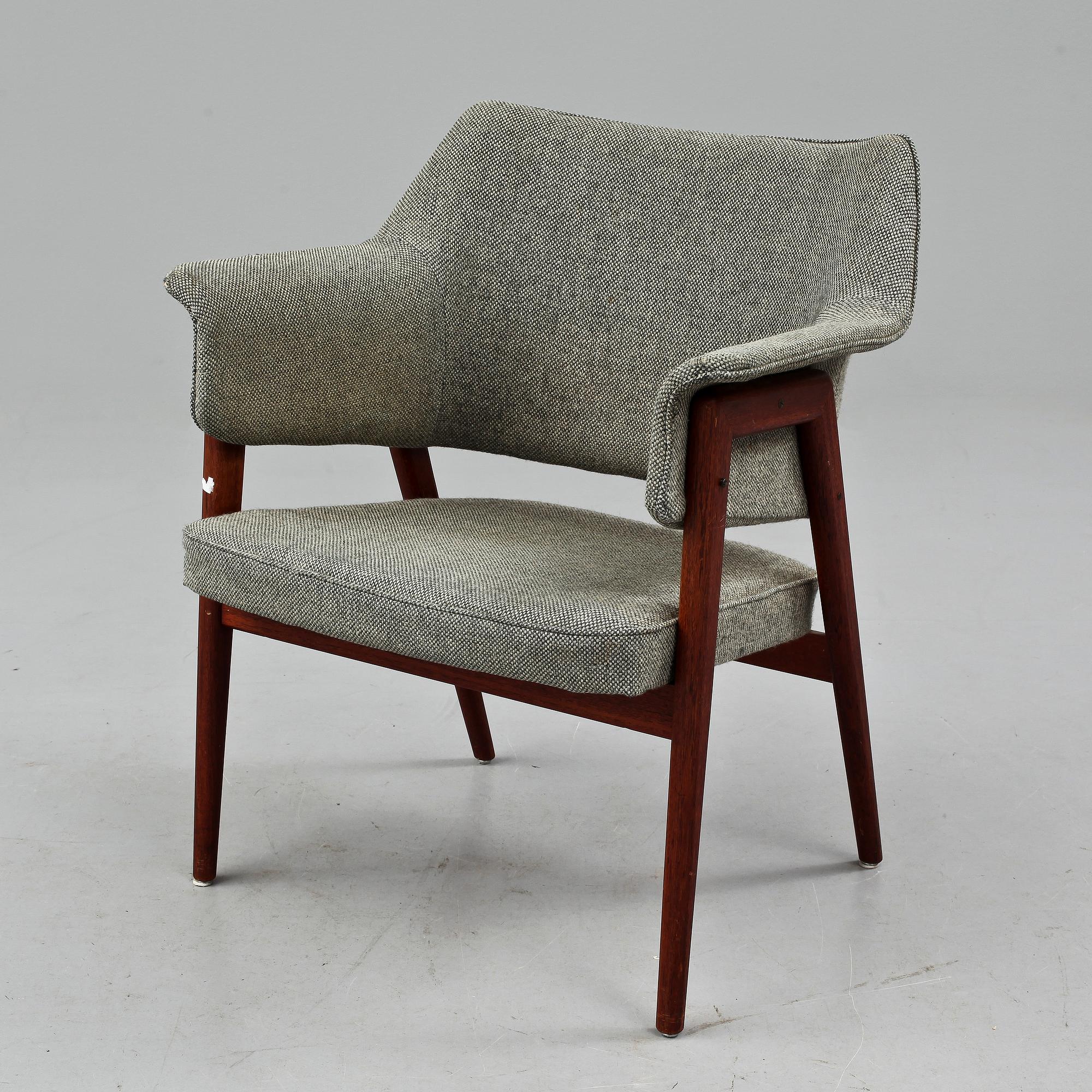 FÅTÖLJ, Karl-Erik Ekselius för JOC möbler, Vetlanda, 1900-talets andra hälft.