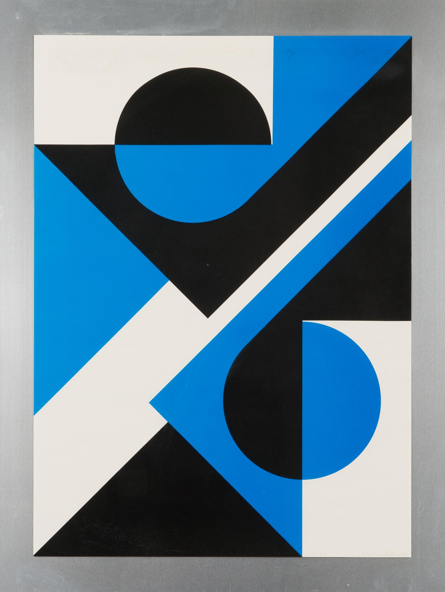 Lars-Gunnar Nordström, silkscreen, signed and numbered 107/125.