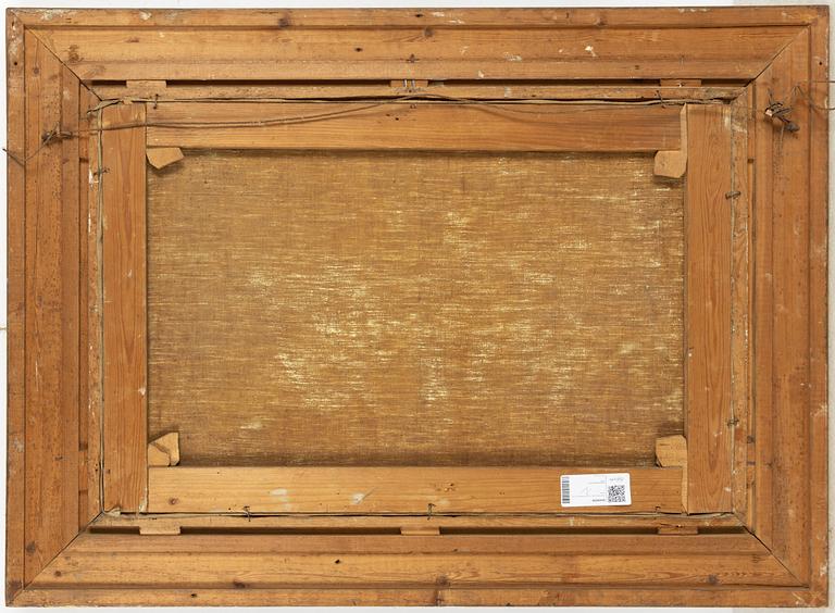 Olof Hermelin, Kustlandskap med båtar.