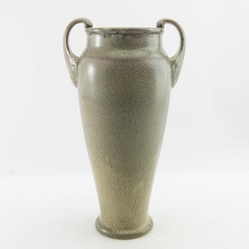 Vase Höganäs Jugend early 20th century glazed stoneware.