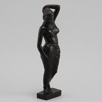 FIGURIN, ebenholts, 1900-tal.