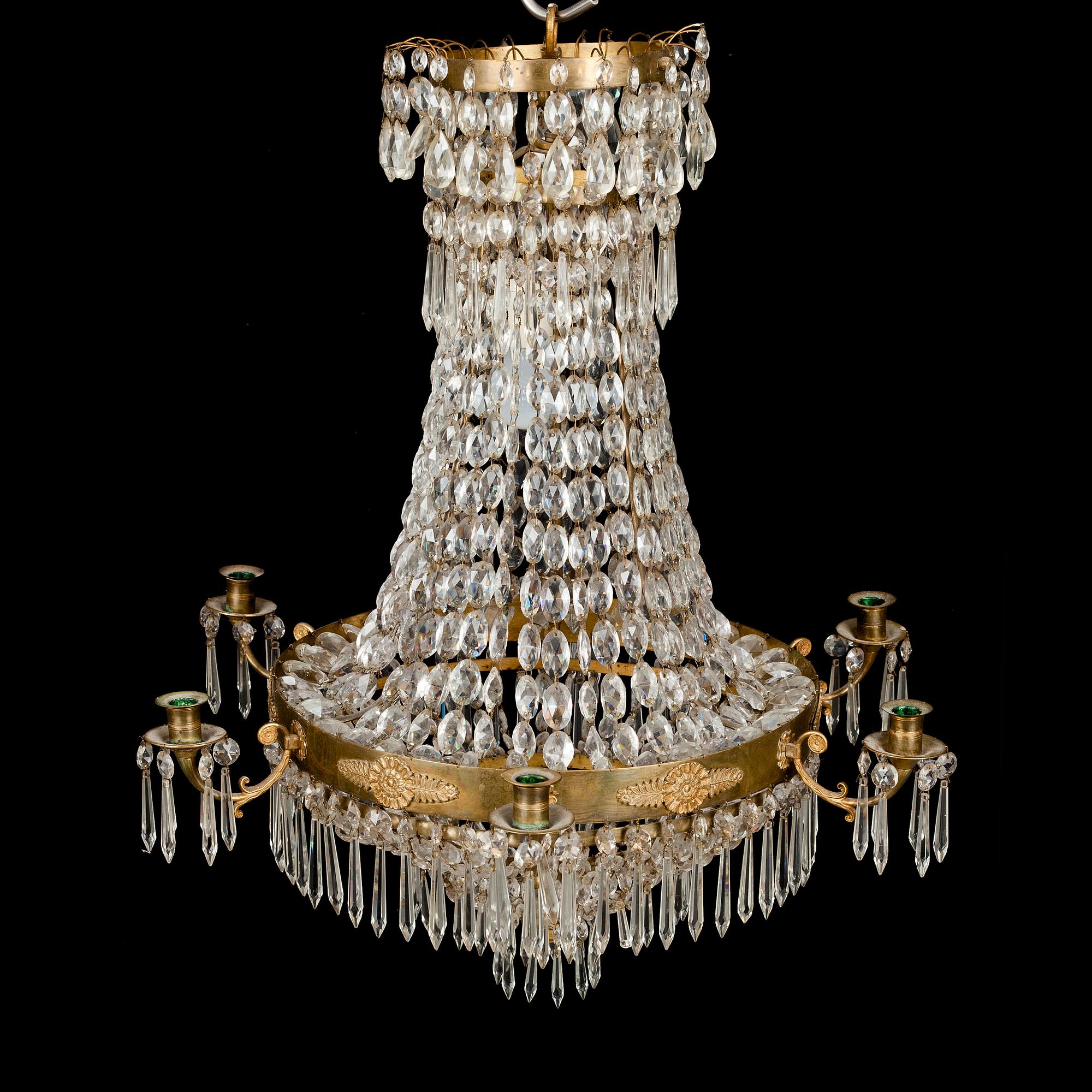 LJUSKRONA, senempire, 1800-talets mitt.