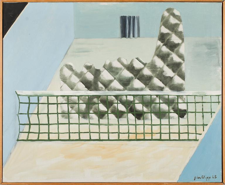 JOHN WIPP, olja på duk, signerad och daterad -68.