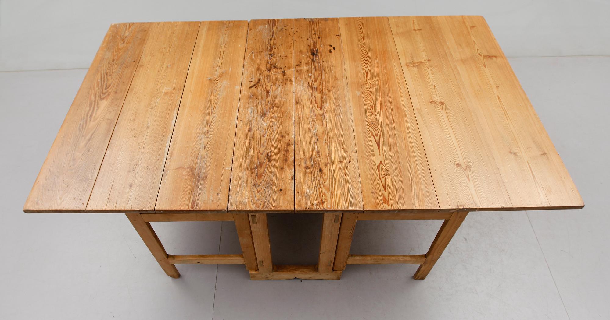 SLAGBORD, 1800-talets mitt.